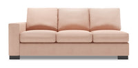 Sofa Lab Track LAF Sofa - Pax Rose