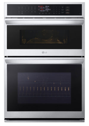 LG 6.4 Cu. Ft. Smart Combination Wall Oven with Convection and Air Fry - WCEP6423F 