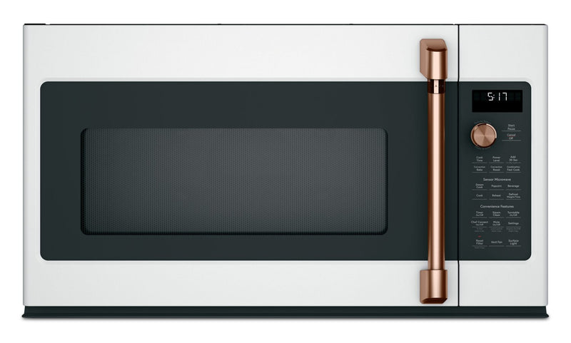 Café Handle Kit for Over-The-Range Microwave in Brushed Copper - CXOTRHKPMCU