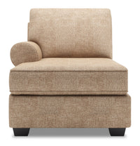 Sofa Lab Roll LAF Chaise - Luxury Taupe