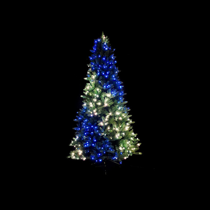 Twinkly 7.5’ App-Controlled Pre-Lit Christmas Tree with LED Lights - TWT400SPP-BUS