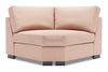 Sofa Lab Track Curved Wedge - Pax Rose