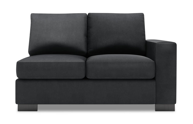 Sofa Lab Track RAF Loveseat - Pax Pepper