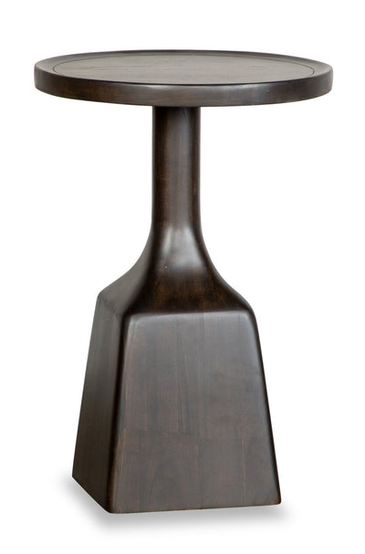 Rhett 18" Modern End Table - Dark Espresso Brown Oak|Table de bout moderne Rhett de 18 po - chêne brun espresso foncé