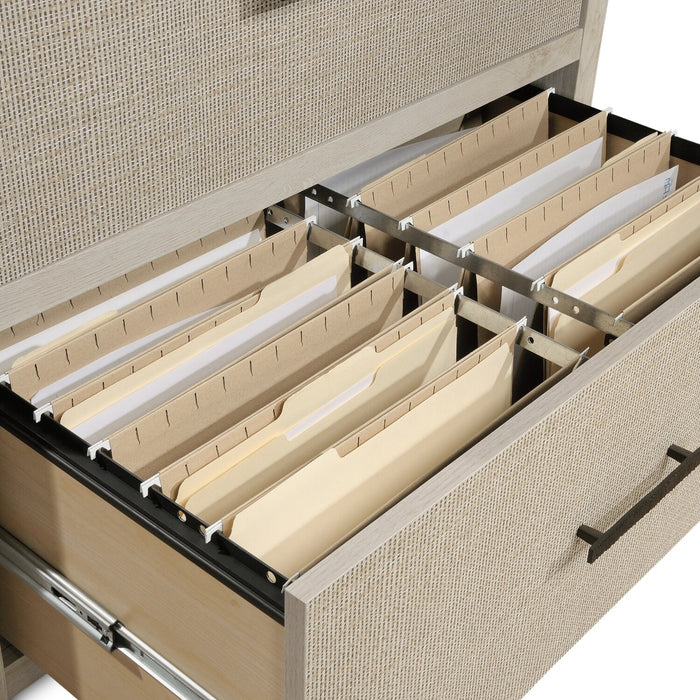 Emile 31.73\" 2-Drawer Lateral Filing Cabinet - Chalked Chestnut 
