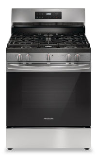 Frigidaire 5.1 Cu. Ft. Gas Range With Quick Preheat and Five Burner Cooktop - Stainless Steel - FCRG… 