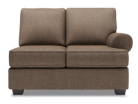 Sofa Lab Roll RAF Loveseat - Luna Praline
