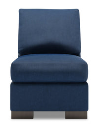 Sofa Lab Track Armless Chair - Pax Navy