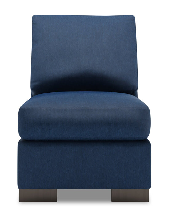 Sofa Lab Track Armless Chair - Pax Navy