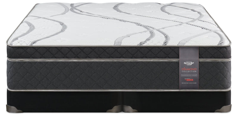 Springwall Radiant Eurotop Low-Profile King Mattress Set