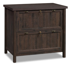 Retta Filing Cabinet - Coffee Oak 