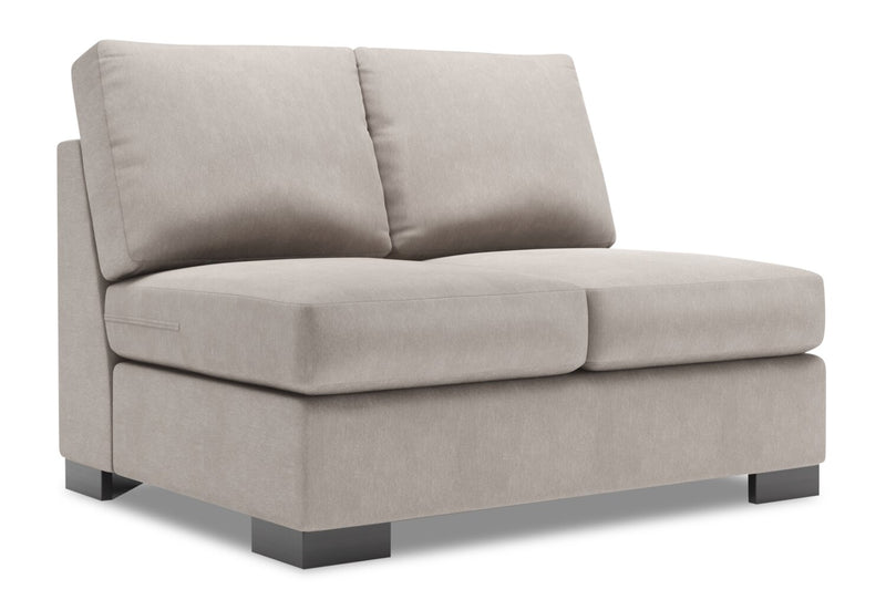 Sofa Lab Track Armless Loveseat - Pax Slate