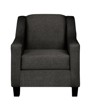 Alda Chenille Chair - Charcoal