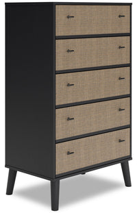 Kylo Bedroom Chest of Drawers, 5-Drawer, 29.9