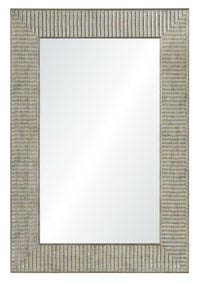 Silver Art Deco Mirror - 24