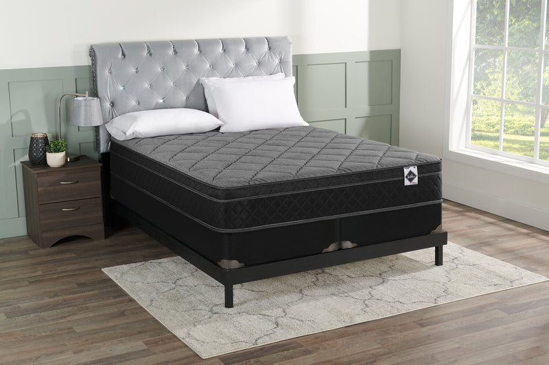 Springwall Aspen Eurotop Split Low-Profile Queen Mattress-in-a-Box Set