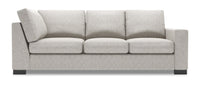 Sofa Lab Track RAF Sofa Return - Luxury Silver