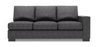 Sofa Lab Track RAF Sofa Bed - Luxury Charcoal