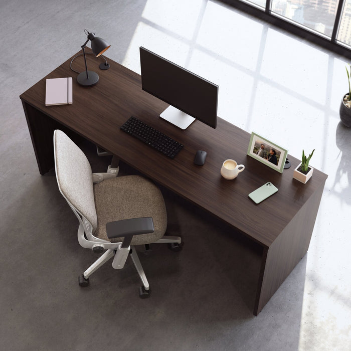 Affirm 71.10\" Commercial Grade Office Desk - Noble Elm