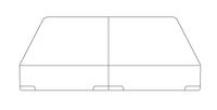 Springwall True North 2019 Queen Split Boxspring Set
