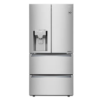 LG 18.3 Cu. Ft. Counter-Depth 4-Door French-Door Refrigerator - LRMXC1803S 