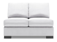 Sofa Lab Track Armless Loveseat - Pax Ice