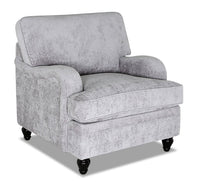 Bellmont Chenille Chair - Platinum 