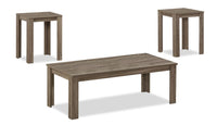 Judie 3-Piece Coffee and Two End Tables Package 