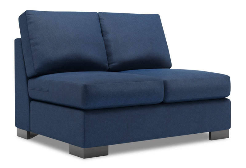 Sofa Lab Track Armless Loveseat - Pax Navy