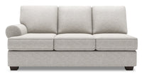 Sofa Lab Roll LAF Sofa - Luxury Silver 