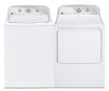GE 4.4 Cu. Ft. Top-Load Washer and 6.2 Cu. Ft. Electric Dryer – White 