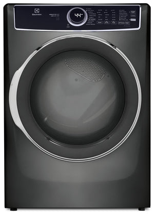 Electrolux 8 Cu. Ft. Electric Dryer with Steam - Titanium - Stackable - ELFE753CAT