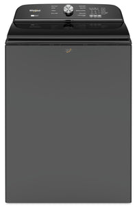 Whirlpool 6.1 Cu. Ft. Top-Load Washer - Volcano Black - WTW6157PB 