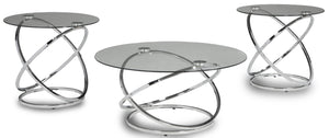 Hollynx 3-Piece Coffee and Two End Tables Package