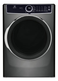 Electrolux 8 Cu. Ft. Electric Dryer with Steam - Titanium - Stackable - ELFE763CAT 