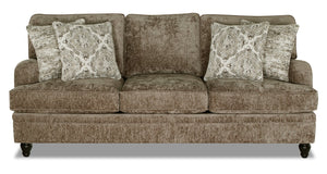 Bellmont Chenille Sofa - Toffee