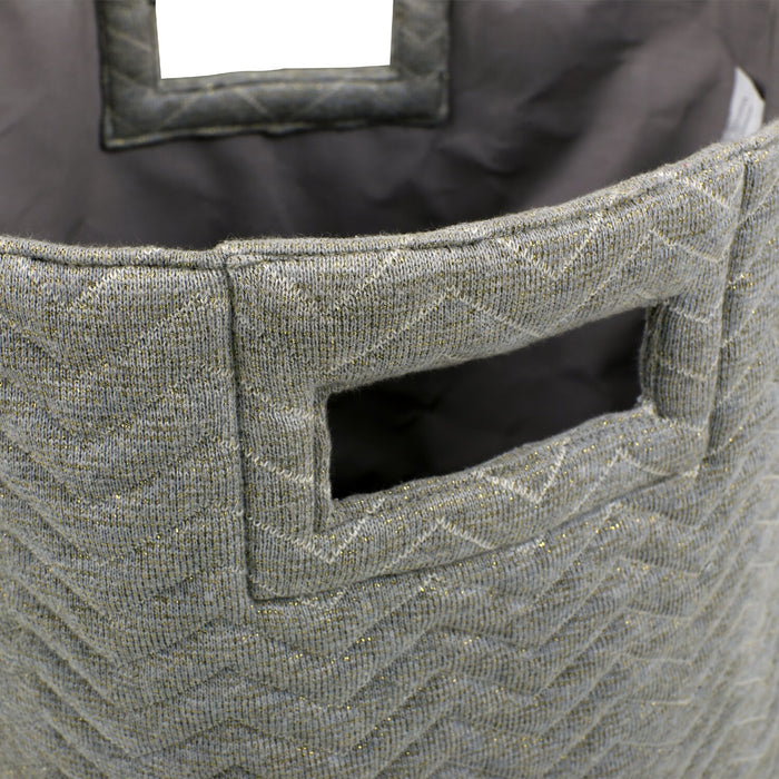 Zigzag Fabric Basket