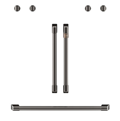 Café Handle Kit for 30" Wall Oven in Brushed Black - CXWDFHKPMBT 
