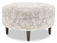 Sofa Lab The Curve Ottoman - Dove 