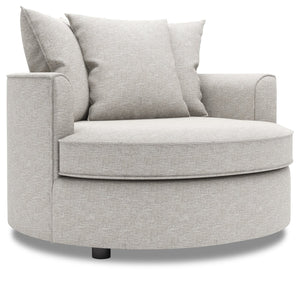 Sofa Lab The Cuddler Chair - Luxury Silver