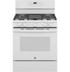 GE 5 Cu. Ft. Gas Range with Self Clean and Air Fry - White - JCGB735DPWW