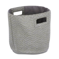 Zigzag Fabric Basket 