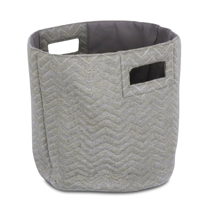 Zigzag Fabric Basket