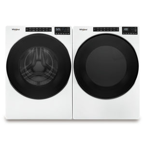 Whirlpool 5.2 Cu. Ft. Front-Load Washer and 7.4 Cu. Ft. Electric Dryer - White