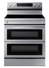 Samsung 6.3 Cu. Ft. Smart Electric Free Standing Range with Air Fry - Stainless Steel - NE63A6751SS/AC