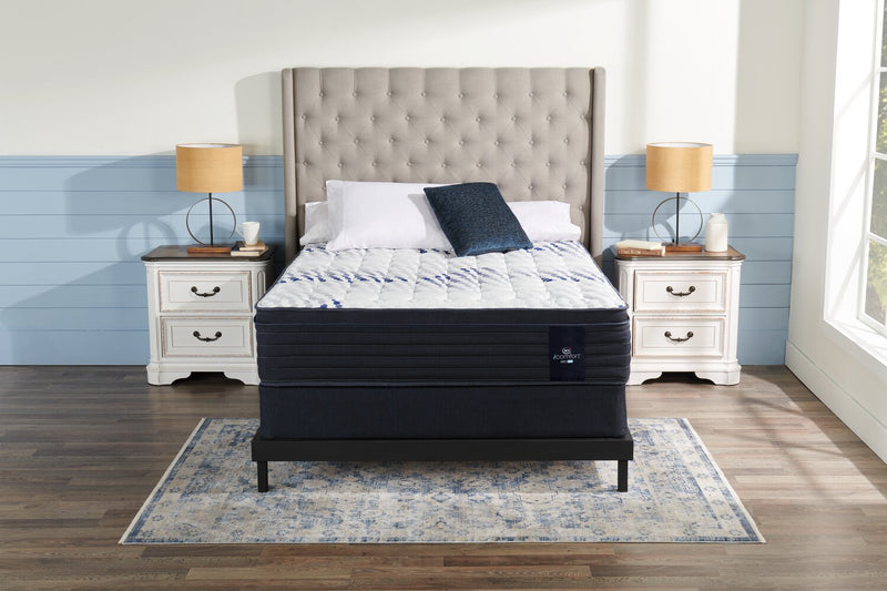 Serta iComfort Hybrid ProHD Vanguard 2.0 Eurotop Low-Profile Queen Mattress Set