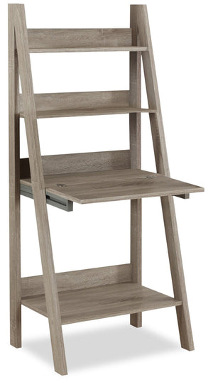 Darian Ladder Style Desk - Taupe 