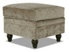 Bellmont Chenille Ottoman - Toffee