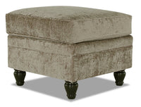 Bellmont Chenille Ottoman - Toffee 