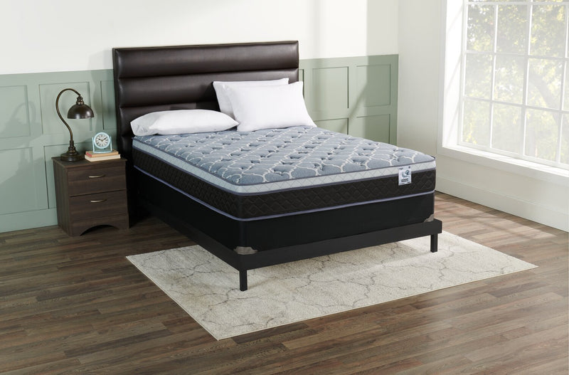 Springwall Salerno Eurotop Low-Profile Queen Mattress Set